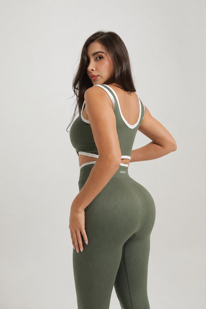 SET L+T MILITARY GREEN AURA COLLECTION